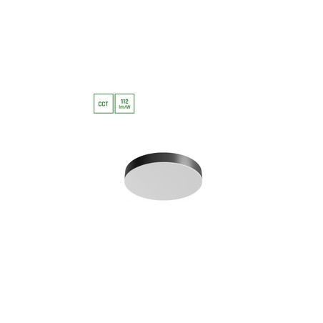 LED-Wand- und Deckenleuchte Nymphea Optima 24 W IP20, CCT (Farbtemperatur einstellbar), rund, weiß