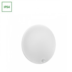 LED-plafonnière Nymphea Proxi 18 W 3000 K IP54, met bewegingsmelder, rond, wit – foto 4