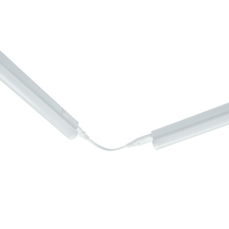 LED-bänkbelysning 4 W 6000 K IP20 300 mm, med strömbrytare, vit