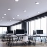 LED downlight Algine 18 W 3000 K IP20, recessed, surface-mounted, round – photo 8