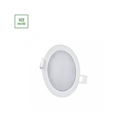 Downlight LED Algine 6 W 3000 K IP20, podtynkowy, natynkowy, okrągły – zdjęcie 10