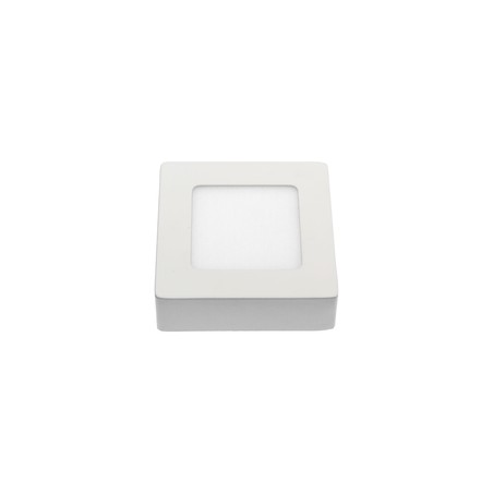 LED-panel Algine 120 × 120 mm 6 W 3000 K IP20, utanpåliggande, fyrkantig, vit