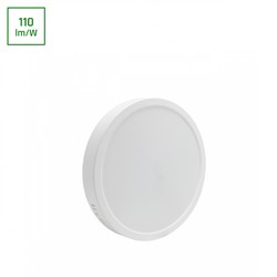 LED downlight Algine 24 W 4000 K IP20, surface-mounted, round, white – photo 6