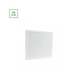 Downlight LED Algine 24 W 4000 K IP20, a plafone, quadrato, bianco – foto 4