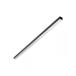 LED ceiling light Allday 50 W IP20, CCT (adjustable colour temperature), anti-glare, black