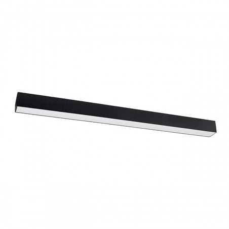 Plafon LED Allday Essential 50 W IP20, CCT (regulowana temperatura barwowa), czarny