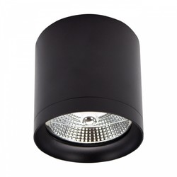 AR111 LED spotlight Chloe GU10 IP20, round, anti-glare, black – photo 2