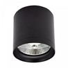 Σποτ LED AR111 Chloe GU10 IP20, στρογγυλό, αντιθαμβωτικό, μαύρο – φωτογραφία 3