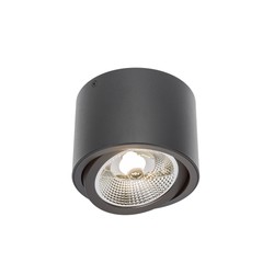 AR111 LED spotlight Chloe GU10 IP20, round, adjustable, black – photo 2