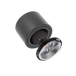 LED-Spot AR111 Chloe GU10 IP20, rund, schwenkbar, schwarz – Foto 6