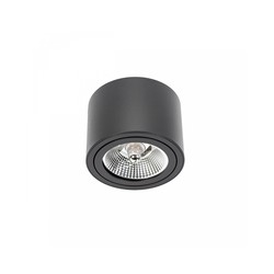 LED-spot AR111 Chloe GU10 IP20, rund, vridbar, svart – foto 7