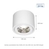 Żarówka LED AR111 Chloe GU10 IP20, okrągły, regulowany, biały – zdjęcie 5
