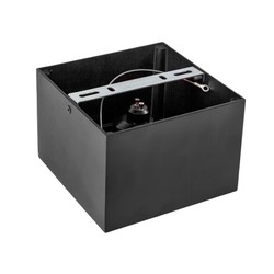 AR111 LED spotlight Chloe GU10 IP20, square, black – photo 4