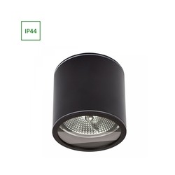 Σποτ LED AR111 Chloe GU10 IP44, στρογγυλό, μαύρο – φωτογραφία 2