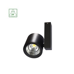 Πλαφονιέρα LED Chloe 16 W 4000 K IP20, μαύρο