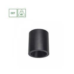 Plafoniera LED Chloe Complete 7 W IP20, CCT (temperatura di colore regolabile), a plafone, rotondo, antiabbagliamento, nero