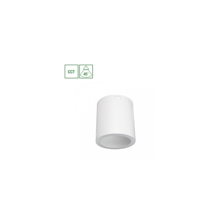 Plafoniera LED Chloe Complete 7 W IP20, CCT (temperatura di colore regolabile), a plafone, rotondo, antiabbagliamento, bianco