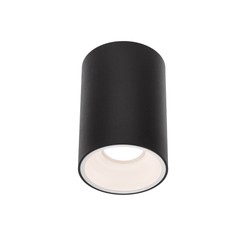 LED-Deckenleuchte Chloe Elemento Painted GU10 IP20, rund, schwarz – Foto 2