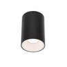 Plafonnier LED Chloe Elemento Painted GU10 IP20 rond noir – photo 2
