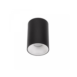 LED-plafondlamp Chloe Elemento Painted GU10 IP20, rond, zwart – foto 3