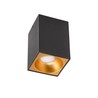 LED-Deckenleuchte Chloe Elemento GU10 IP20, quadratisch, schwarz – Foto 3