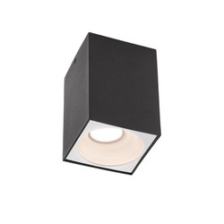 Plafón LED Chloe Elemento GU10 IP20, cuadrado, negro – foto 8
