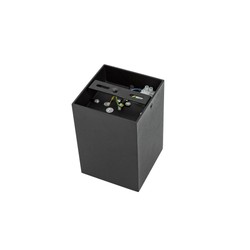 LED-Deckenleuchte Chloe Elemento GU10 IP20, quadratisch, schwarz – Foto 9