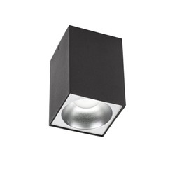 Plafonnier LED Chloe Elemento GU10 IP20 carré noir – photo 10
