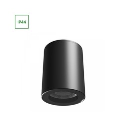 Plafonnier LED Chloe GU10 IP44 rond noir – photo 3