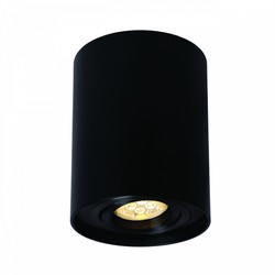 LED spotlight Chloe GU10 IP20, round, adjustable, black