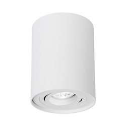 Foco LED Chloe GU10 IP20, redondo, orientable, blanco