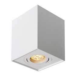 LED spotlight Chloe GU10 IP20, square, adjustable, white – photo 3