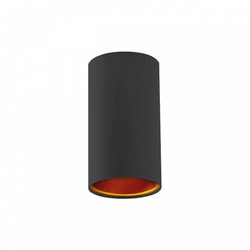 LED-rör Chloe Non-Adjustable GU10 IP20, vridbar, bärnsten, svart