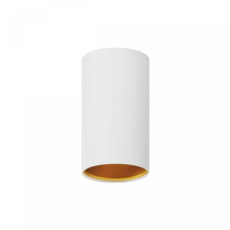 Tubo LED Chloe Non-Adjustable GU10 IP20, orientable, ámbar, blanco