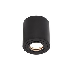 Plafoniera LED Chloe GU10 IP65, rotondo, nero