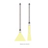 Lampada a sospensione Chloe GU10 IP20, sospeso, orientabile, nero – foto 6