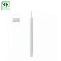 Candeeiro suspenso Chloe GU10 IP20, trifásico, suspenso, orientável, branco – foto 2