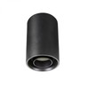 Plafonier LED Chloe GU10 IP20, de superfície, redondo, orientável, preto – foto 3