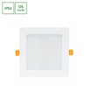Downlight LED Dure 3 12 W 6000 K IP54, quadrado, branco