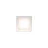 Downlight LED Dure 3 12 W 3000 K IP54 carré blanc