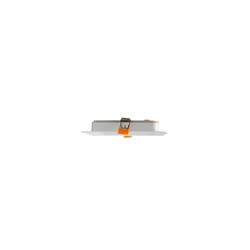 Downlight LED Dure 3 12 W 3000 K IP54, quadrato, bianco – foto 3