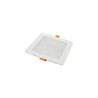 Downlight LED Dure 3 12 W 3000 K IP54, quadrato, bianco – foto 7