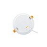 Downlight LED Dure 3 18 W 6000 K IP54, rotondo, bianco