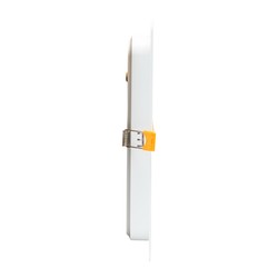 Downlight LED Dure 3 24 W 3000 K IP54, τετράγωνο, λευκό