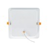 LED downlight Dure 3 24 W 3000 K IP54, square, white – photo 5