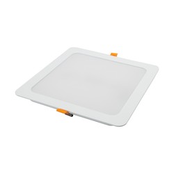Downlight LED Dure 3 24 W 3000 K IP54, quadrado, branco – foto 6