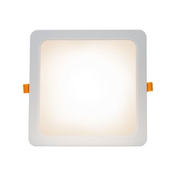 Downlight LED Dure 3 24 W 3000 K IP54, cuadrado, blanco – foto 7