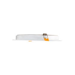 Downlight LED Dure 3 Drive 24 W 3000 K IP54, redondo, branco