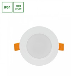LED downlight Dure 3 5 W 6000 K IP54, round, white – photo 2