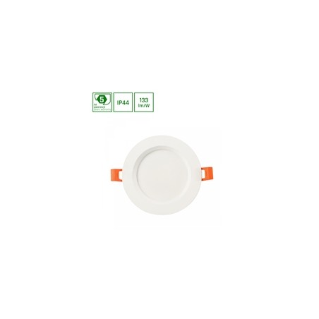 Downlight LED Dure 3 Max 12 W 3000 K IP44, rotondo, bianco